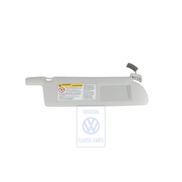Original VW Sun Visor With Illuminated Mirror And Cover - 7D0857552M X14