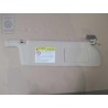 Original VW Sun Visor With Illuminated Mirror And Cover - 7D0857552R 3PS