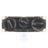 Original VW Fresh Air And Heater Controls Satin Black - 7D1819045M 01C
