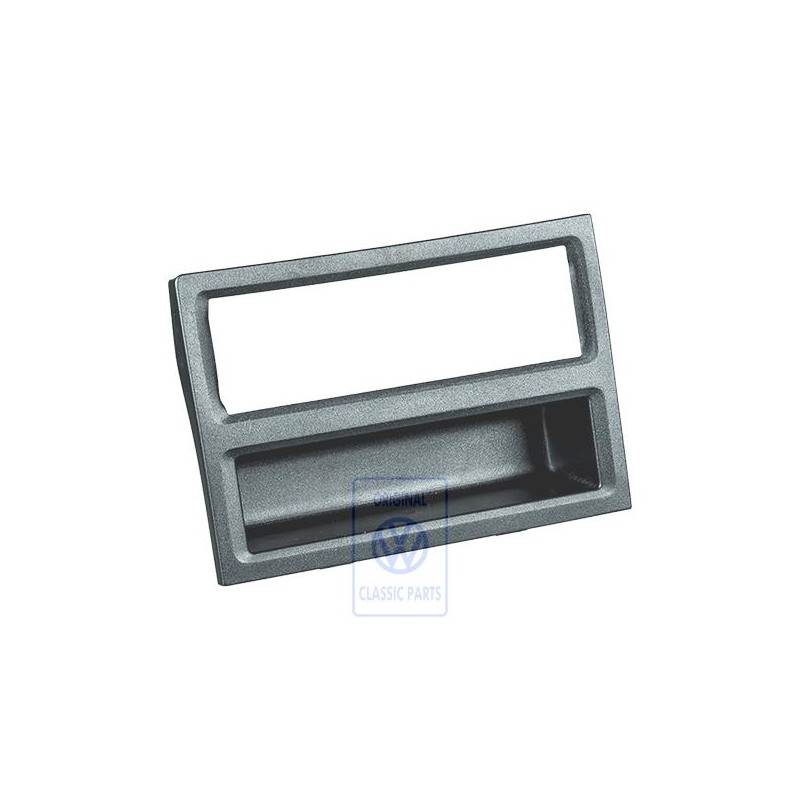 Original VW Trim For Fresh Air And Heater Controls Satin Black - 7D1820075A 01C