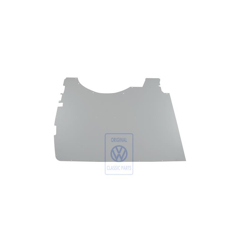 Original VW Side Panel Trim (Hardboard Panel) Flint Grey - 7D3867406R 9ZW