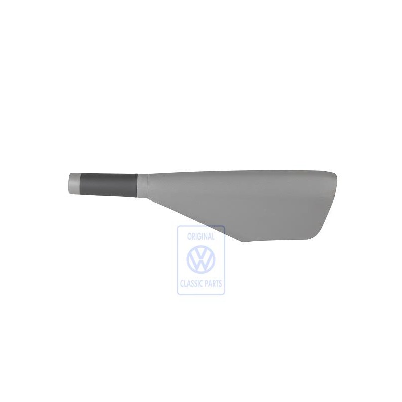 Original VW Hand Brake Lever Handle With Boot (Leather) Artgrey - 7H0711461C 3U6