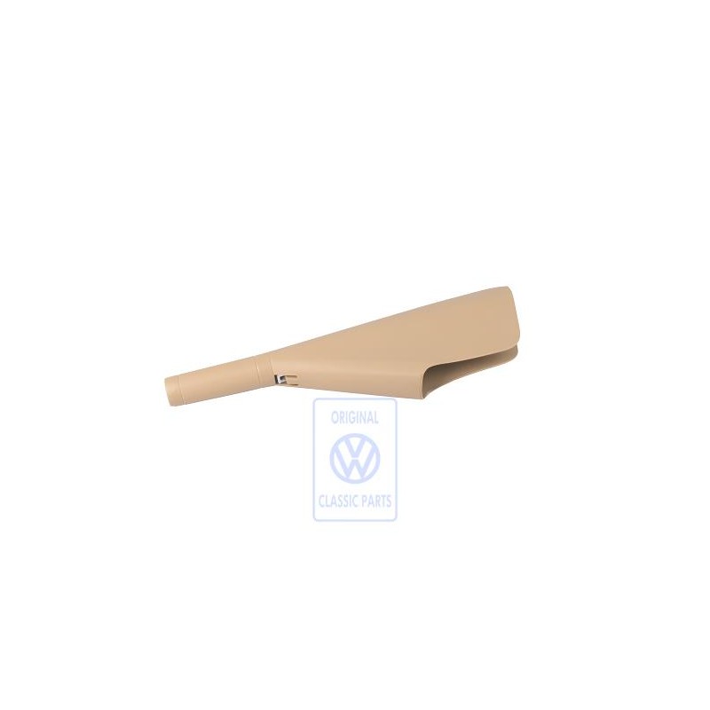 Original VW Handle For Hand Brake Lever With Boot Pure Beige - 7H0711461D 7G8