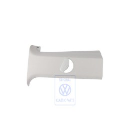 Original VW C-Pillar Trim With Cut-Out For Seat Belt Pearl Grey - 7H0867288H 2XP