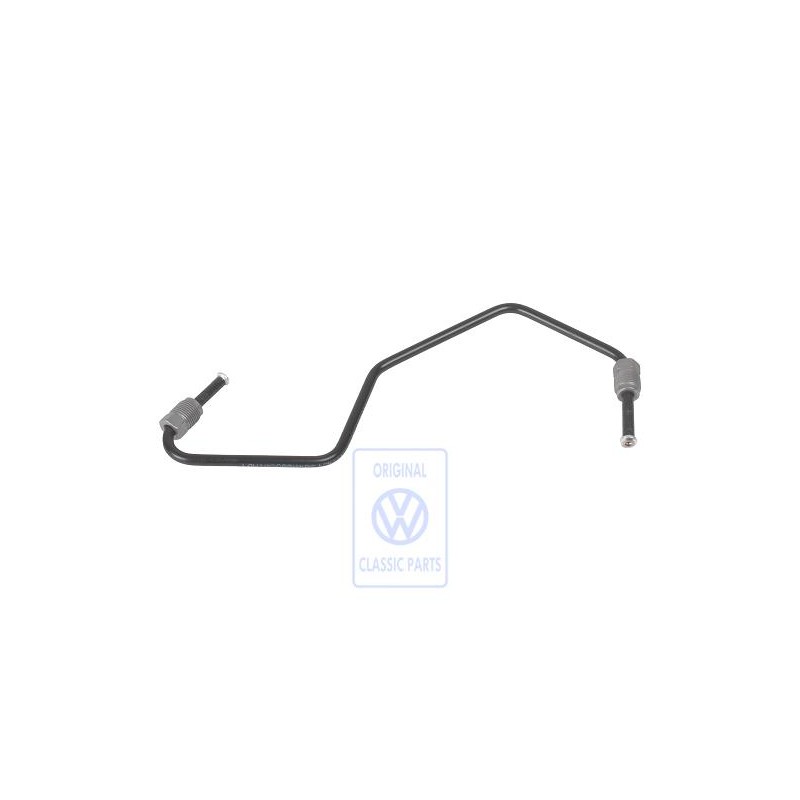 Original VW Brake Pipe From Brake Master Cylinder To Hydraulics - 7H1614742A