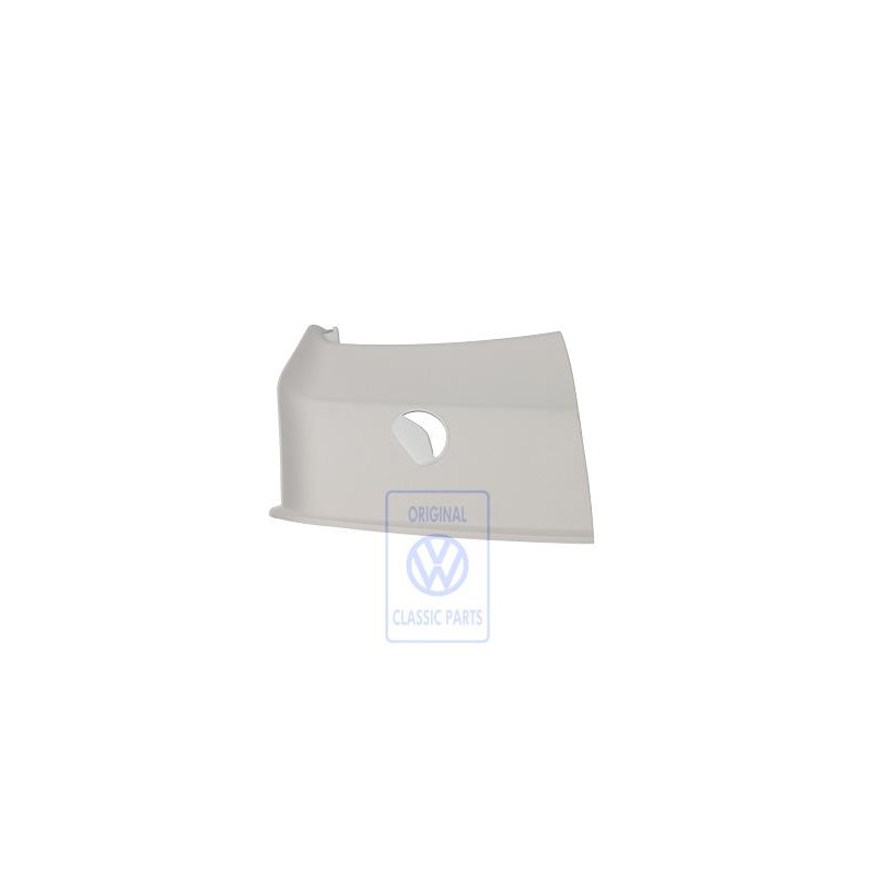 Original VW D-Pillar Trim With Cutout For Seat Belt Pearl Grey - 7H3867245K 2XP