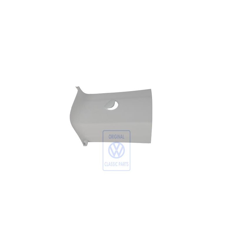 Original VW D-Pillar Trim With Cutout For Seat Belt Pearl Grey - 7H3867246K 2XP