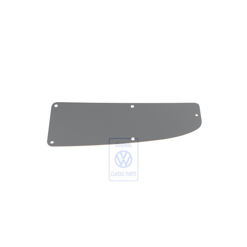 Original VW Side Panel Trim (Hardboard Panel) Artgrey - 7H3868410B 3Z4