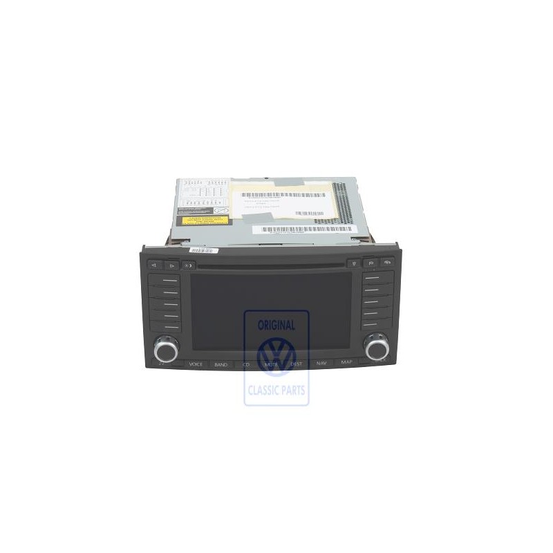 Original VW Dvd Radio Navigation Unit With Control Unit - 7L6035191SX