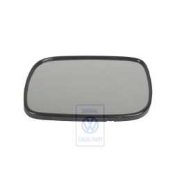 Original VW Mirror Glass Flat With Carrier Plate * Automatic - 7L6857521C