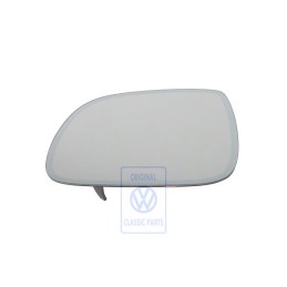 Original VW Mirror Glass Convex With Carrier Plate Automatic - 7L6857521P