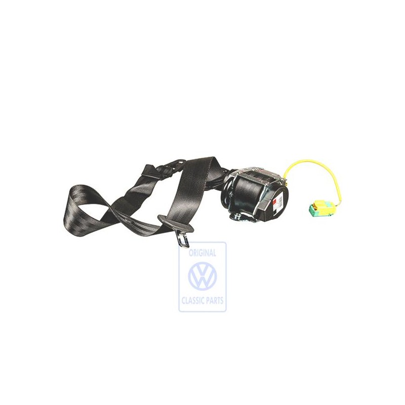 Original VW Three-Point Automatic Seat Belt With Belt Tensioner - 7L6857705A MEC