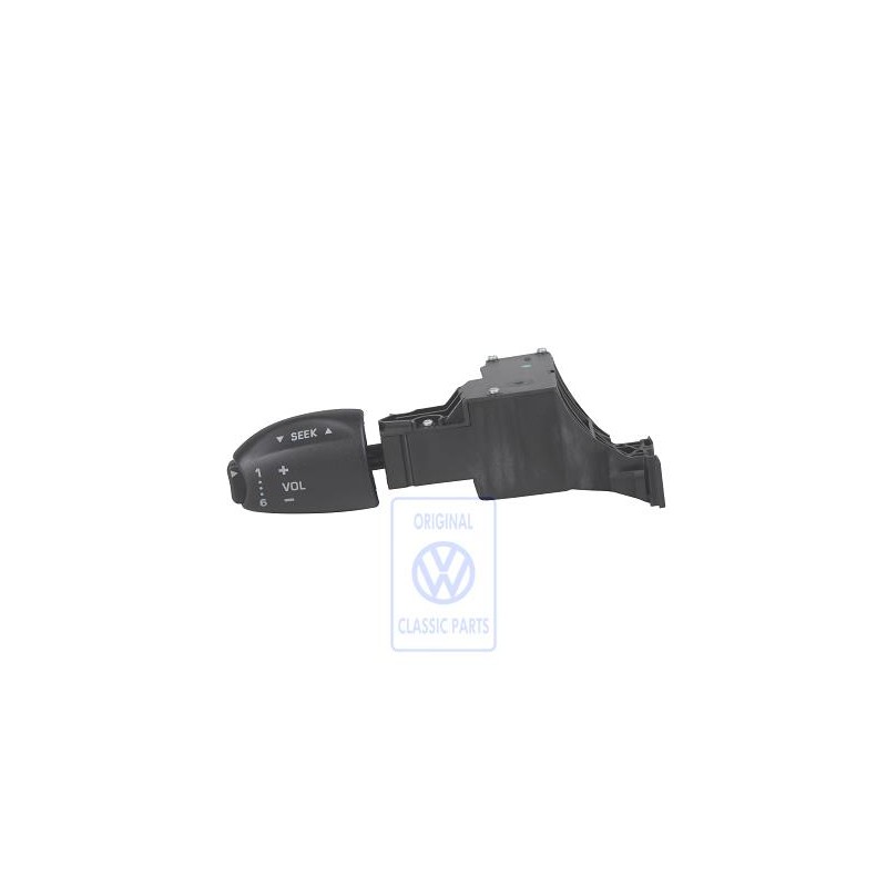 Original VW Switch For Radio Wave Remote Control Satin Black - 7M0953504A 01C