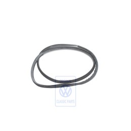 Original VW Door Seal, Inner Satin Black/Pearl Grey - 7M3867367A DQX