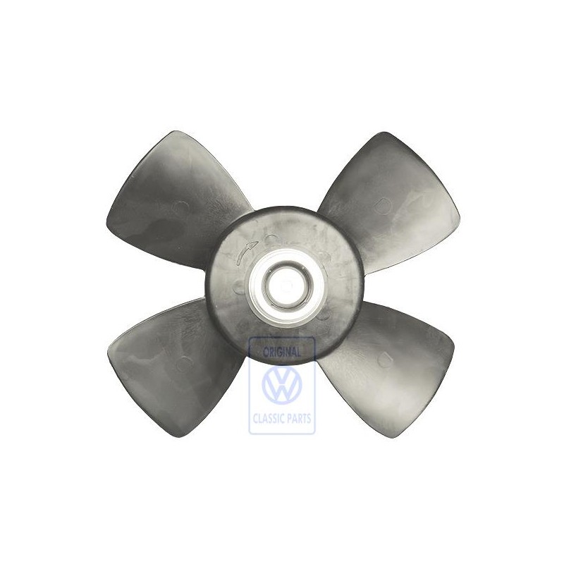 Original VW Fan Wheel With V-Belt Pulley - 811959465B
