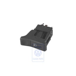 Original VW Switch For Front And Rear Fog Lights Satin Black - 853941535 01C