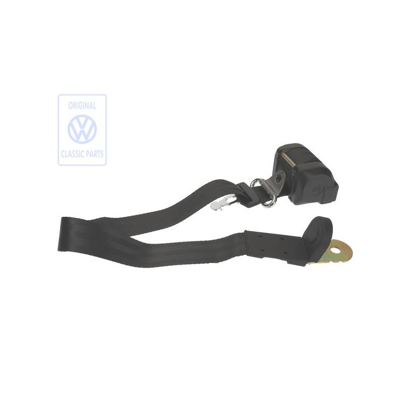 Original VW Three-Point Seat Belt With Inertia Reel - 861857706D