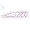 Original VW Trim Strip For Side Panel Stratos - 867853433F BBP