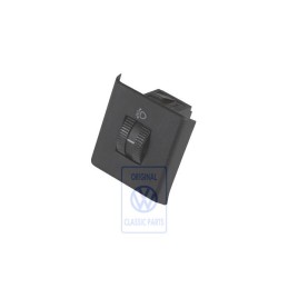 Original VW Switch For Headlight Range Control Satin Black - 867941333 01C