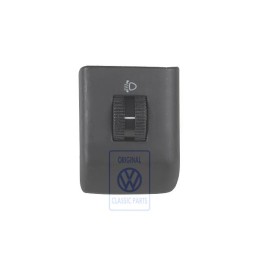 Original VW Switch For Headlight Range Control Satin Black - 868941333 01C