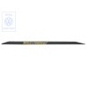 Original VW Impact Protection Film With Lettering Satin Black - 871853806 CKA