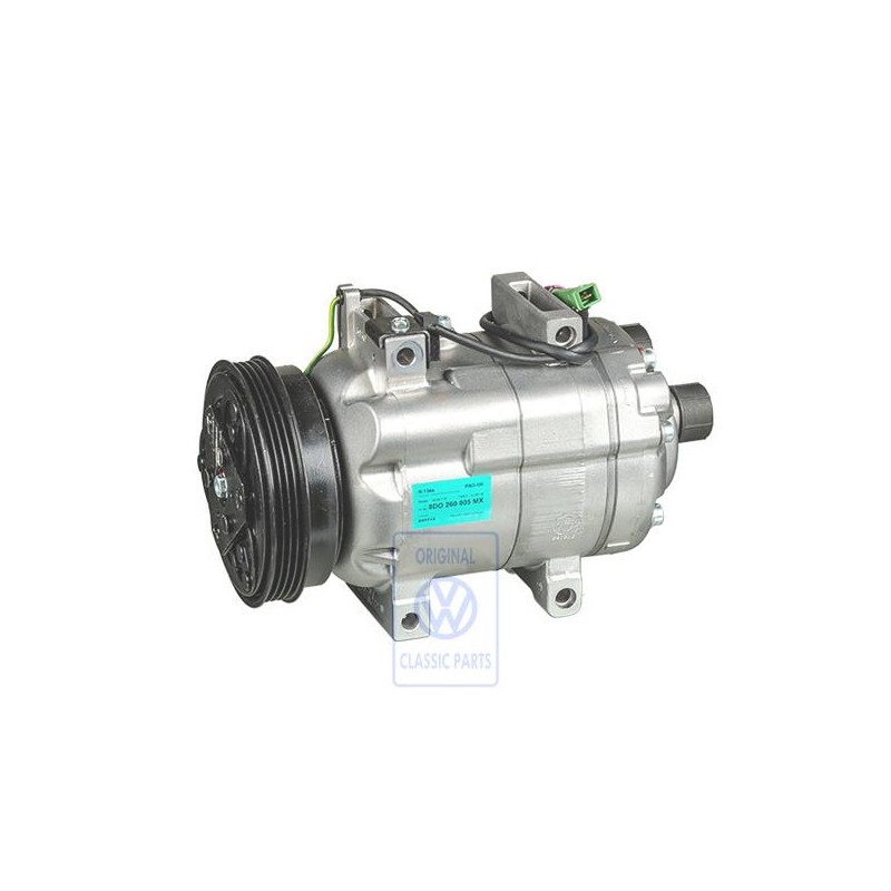 Original VW A/C Compressor With Electro-Magnetic Coupling - 8D0260805MX