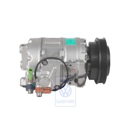 Original VW A/C Compressor With Electro-Magnetic Coupling - 8D0260805RX