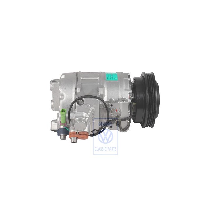 Original VW A/C Compressor With Electro-Magnetic Coupling - 8D0260805RX