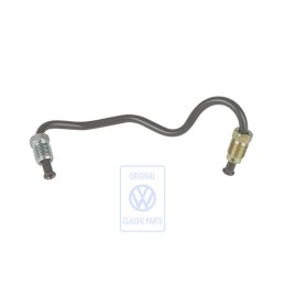 Original VW Brake Pipe From Brake Hose To Piston Housing - J4734335110