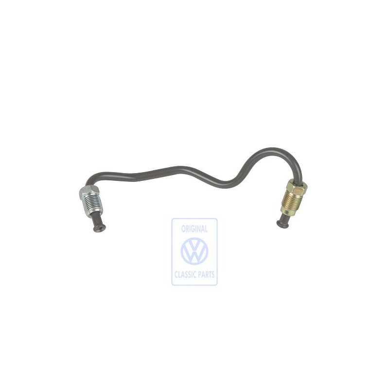 Original VW Brake Pipe From Brake Hose To Piston Housing - J4734335110