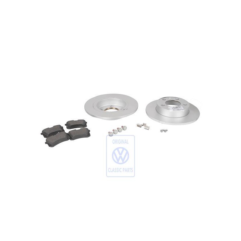 Original VW 1 Set Brake Discs With 'Eco' Brake Pads - JZW698601AJ