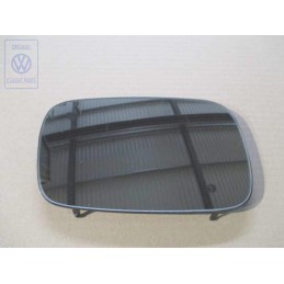 Original VW Mirror Glass (Convex) With Carrier Plate - 357857522A