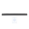 Original VW Cover For Number Plate Light Satin Black - 701827577A 01C