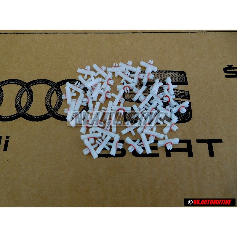 50x Original VW Clip For Molding Golf Mk1 - 155853585