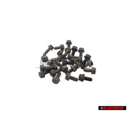26x Original VW Hex Collared Bolt - N 90008401