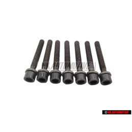 7x Original VW Socket Head Bolt With Inner Multipoint Head - 021103384E