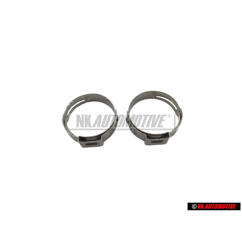 2x Original VW Ear Crimp Hose Clamp - N 10202001
