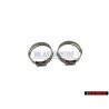 2x Original VW Ear Crimp Hose Clamp - N 10202001