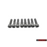 8x Original VW Socket Head Bolt With Hexagon Socket Head - N 01472615