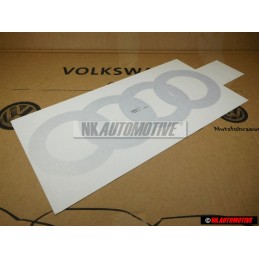 Original Audi Emblem Diamond Silver - 857853443 97A
