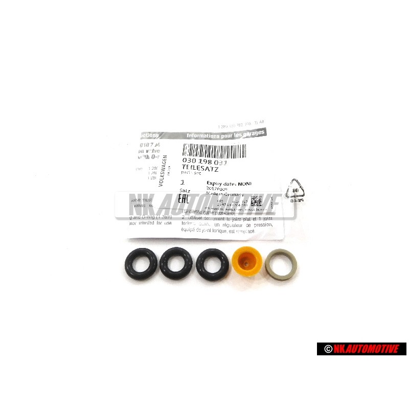 Original VW Set Of Seals F. Pressure Ctrl And Inj. 
