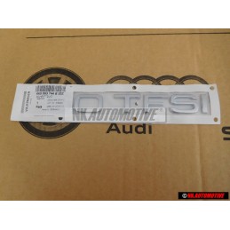Original Audi 50 TFSI Rear Boot Badge Emblem Chrome - 4H0853744B 2ZZ