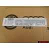 Original Audi 50 TFSI Rear Boot Badge Emblem Chrome - 4H0853744B 2ZZ