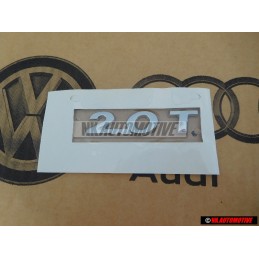 Original VW 2.0 T Rear Boot Badge Emblem Chrome - 3C8853675A 739