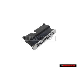 Original Audi QUATTRO Front Grill Badge Emblem Chrome - 8J0853736A 2ZZ