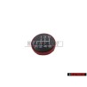 Original Audi 6-SPEED Gearknob Badge Emblem Black Red - 420711144B