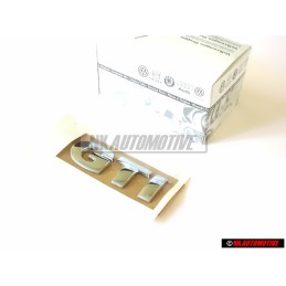 Original VW GTI Rear Trunk Boot Badge Emblem Chrome - 1J0853675B 739