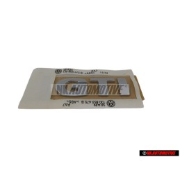 Original VW GTI Rear Trunk Boot Badge Emblem Chrome - 1J0853675B 739