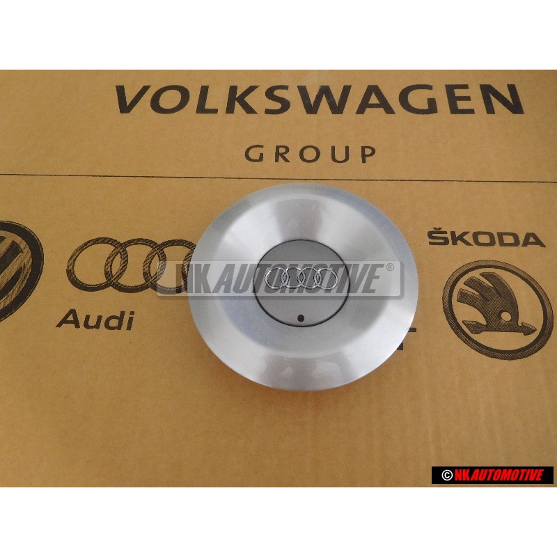 Original Audi Hub Cap Avus Silver - 8Z0601165C Z17
