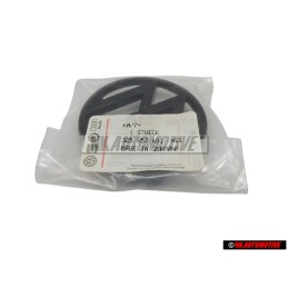 Original VW Front Grill Badge Emblem Black - 325853601 HE1